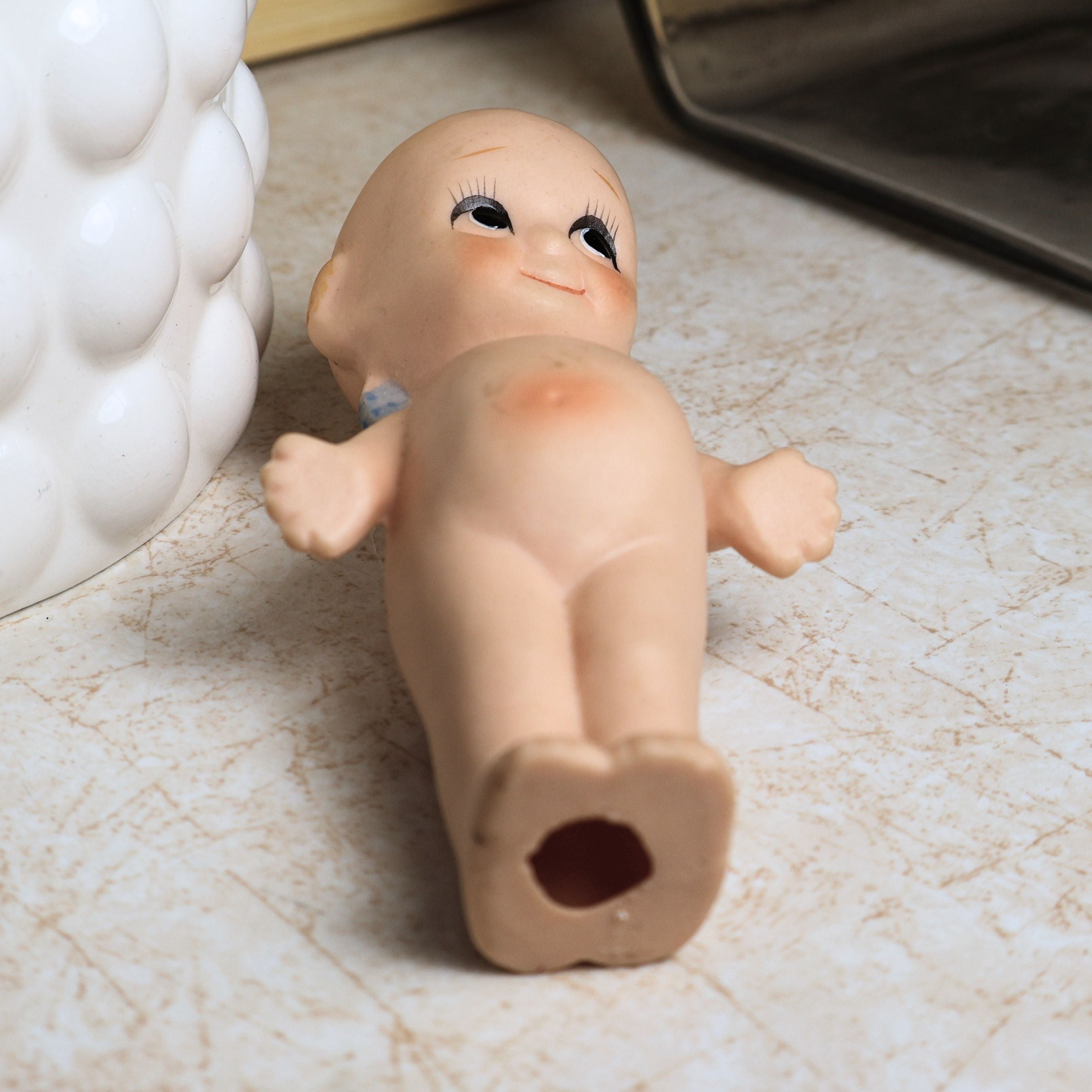 Vintage Bisque Kewpie Doll 4.25 Inch Collectible Figurine