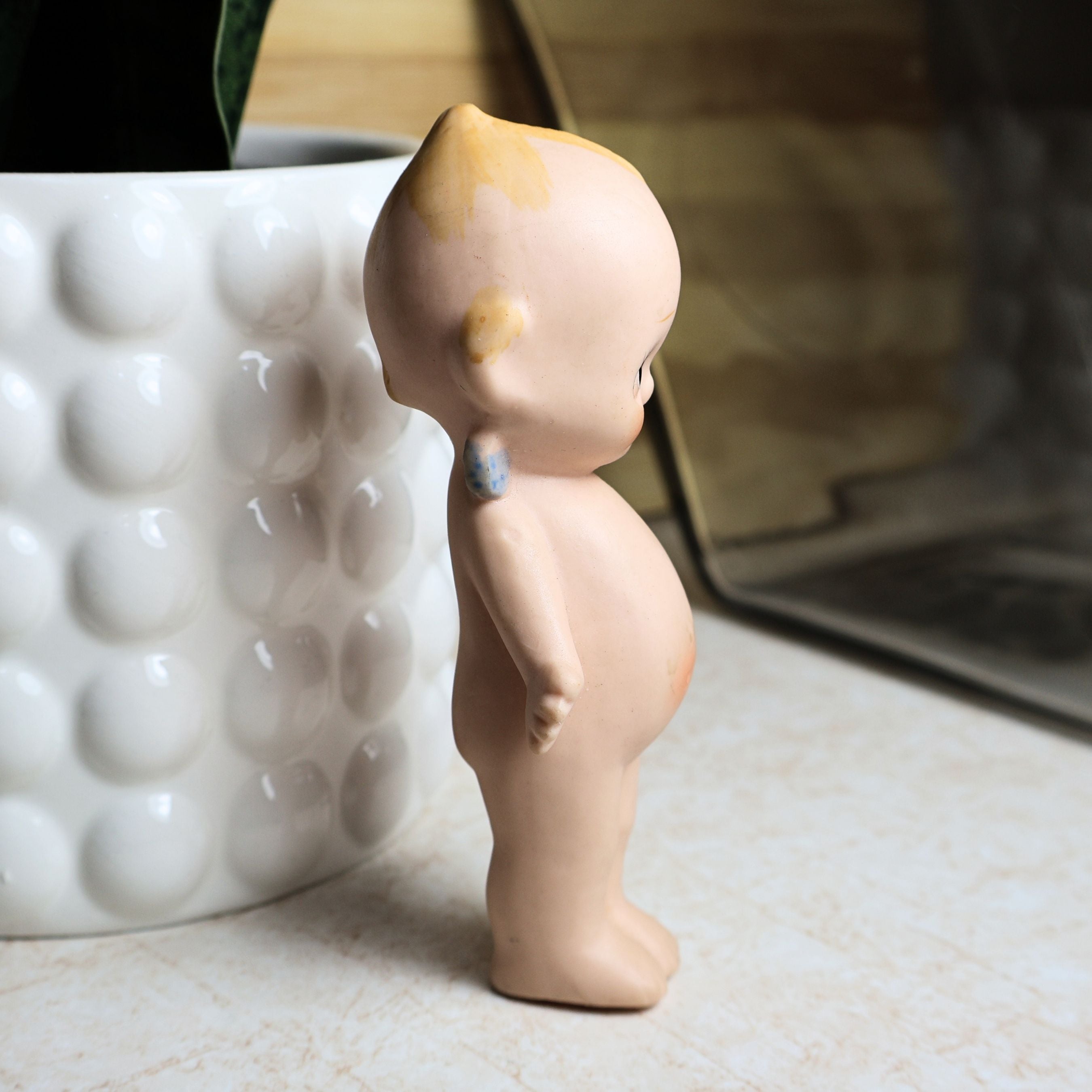 Vintage Bisque Kewpie Doll 4.25 Inch Collectible Figurine