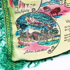 Sylvan Lake Hotel illustration on South Dakota souvenir pillowcase cover