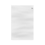 Full back view of the White House Cafeteria microfiber kitchen tea towel