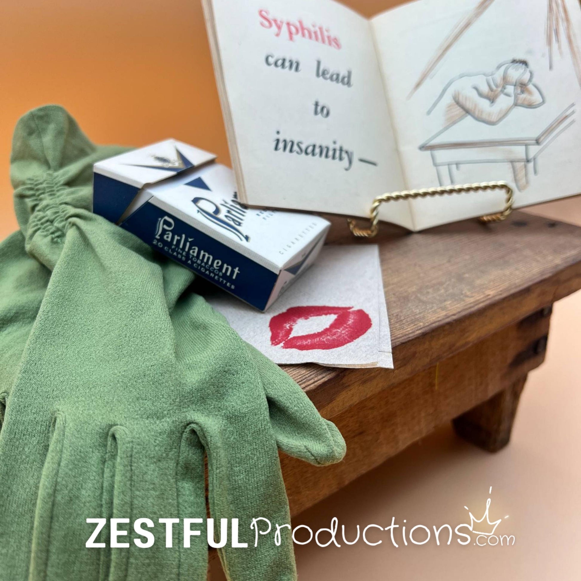 1944 WWII War Department syphilis venereal disease pamphlet 