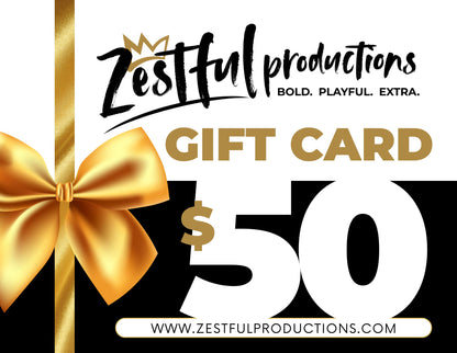 $50 Zesty digital gift card redeemable site-wide